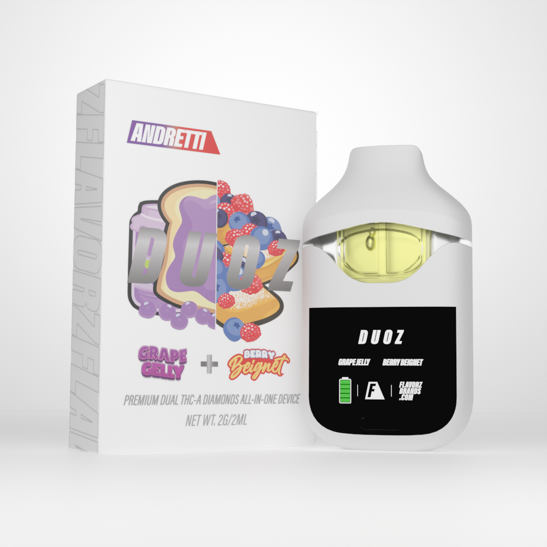 FlavorZ x Curren$y GRAPE GELLY + BERRY BEIGNET [THC-A]